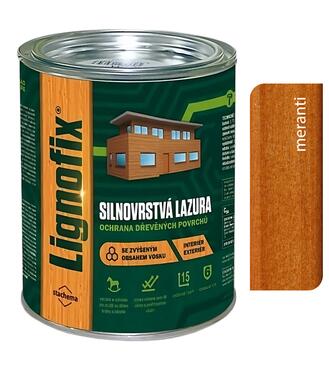 Lignofix Silnovrstvá lazúra - meranti 2,5l