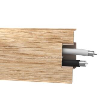 Lišta podlahová PVC 2,5m ARBITON MACK DUB LINBURG 04