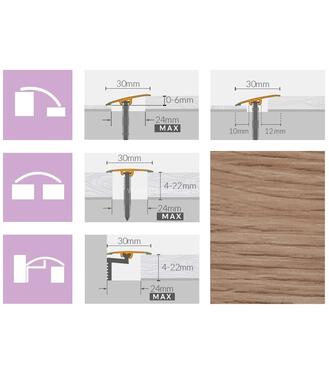 Lišta prechod ARBITON 3V1 CS DUB LINBURG 30 0,93BM