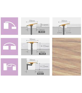 Lišta prechod ARBITON 3V1 CS DUB SANDY 30 0,93BM