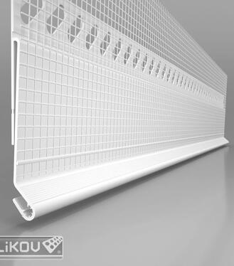 Lišta ukončovacia pre napojenie oplechovania LX-45 2000mm