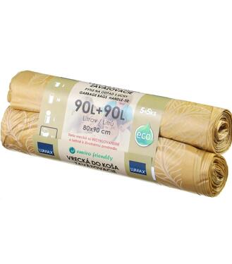 Lumax Sáčky do koša zaťahovacie modré 80x91cm/20my 10ks