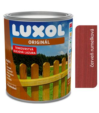 LUXOL Originál červeň rumelková 0081 - Tenkovrstvá lazúra 2,5l