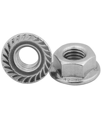 Matica M10 - šesťhranná s límcom, nerezová