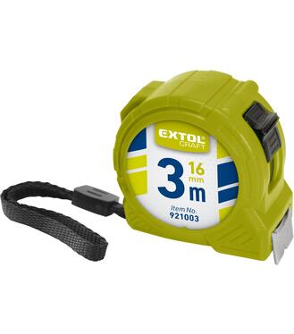 Meter zvinovací 3m/19mm, 1x brzda