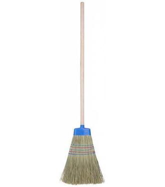 Metla ciroková velká 5xšitá s plastovým krytom