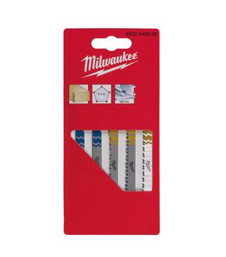 Milwaukee Sada pílových listov do priamočiarej píly - drevo, kov, 5ks, interné označenie 4932345825