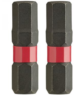 Milwaukee SHOCKWAVE IMPACT DUTY HEX 5mm 25mm Šrobovacie bity 2ks