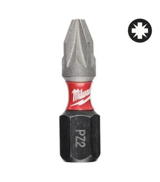 Milwaukee SHOCKWAVE IMPACT DUTY PZ2 Šrobovacie bity 25mm, 3ks