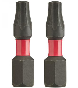 Milwaukee SHOCKWAVE IMPACT DUTY TX30 Šrobovacie bity 25mm, 2ks