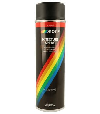 Motip 1K texture spray čierny 500ml