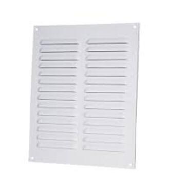 Mriežka ventilačná plochá 19x19 biela