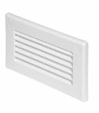 Mriežka vetracia pre ukončenie potrubia 22x55 mm