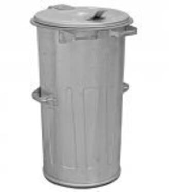 Nádoba na odpad Kuka, plechová, 110l