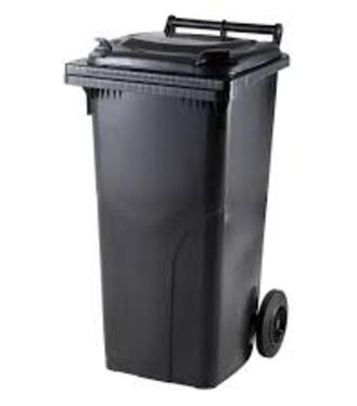 Nádoba plastová na odpad MGB čierna 120l