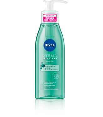 Nivea Čistiaci pleťový gél Derma Skin Clear Gél 150 ml