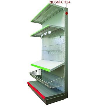 Nosník Racks H24, 2409 x 80 x 30 x 2,5 mm