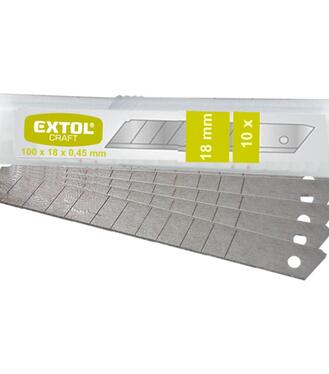 Noz nahradný 18mm olamovací 10ks