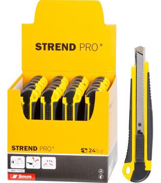 Nôž Strend Pro UKBOX-86-9, 9 mm, odlamovací, plastový