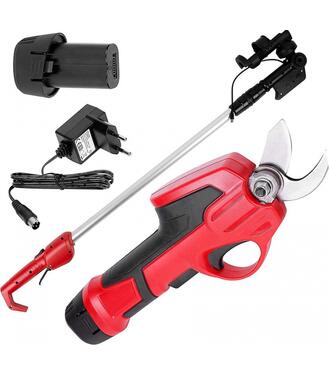 Nožnice STREND PRO GARDEN 7,2V 111216 + Teleskopická tyč 111248 SET