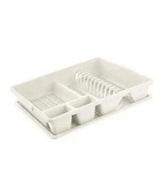 Odkvapkavač na príbor 18,8x3,3cm biely