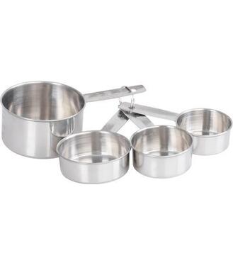 Odmerka MagicHome, hrnčeková, nerez, sada 4 ks