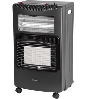Ohrievač Strend Pro LQ-HE01F, 4,2 kW, plynový + elektrický, izbový, skladací, s regulátorom tlaku a hadicou