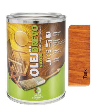 Olej na drevo NATUR teak 2,5l - prírodný napúšťací olej