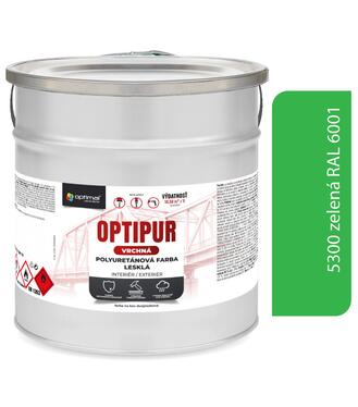 Optimal OPTIPUR Vrchná polyuretánová farba lesklá 5300 2l RAL6001