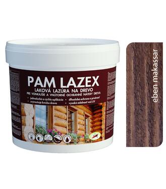 Pam Lazex eben makassar 3L - hrubovrstvá lazúra