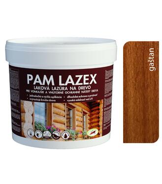 Pam Lazex gaštan 3L - hrubovrstvá lazúra