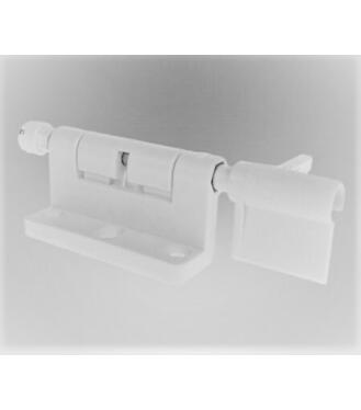 Pant samozatvárací biely