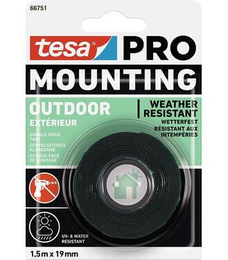 Páska tesa PRO 66751 montaž.do exterieru 1.5x19 penová zelená