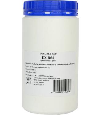 Pasta PJ Colorex Red EX R54 1l