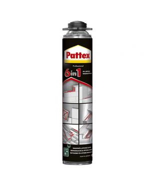 Pattex 6v1 - Univerzálne pištolové polyuretánové lepidlo 750ml
