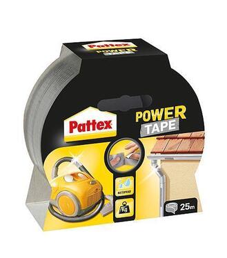 Pattex Power Tape strieborná 25m - vodeodolná, ručne trhateľná páska