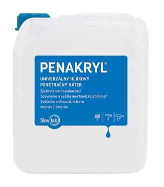 Penakryl bezfarebný - Bezfarebný penetračný náter na omietky 5l