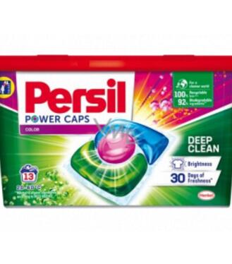 Persil PowerCaps Deep clean Gélové kapsuly na pranie Color 13 praní