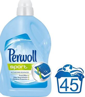 Perwoll Gél na pranie Sport Active care advanced 45 praní 2,7l