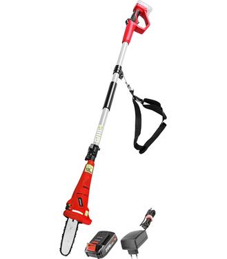 Píla Worcraft CPS-S20Li ShareSYS, 20V Li-Ion, vyvetvovacia, lišta 8` OREGON, teleskopická 188-270 cm, SET 1x 2.0 Ah akumulátor, 1x nabíjačka