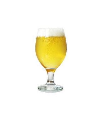 Pohár na pivo 400 ml, MISKET, čiry, sklo, sada 6 ks
