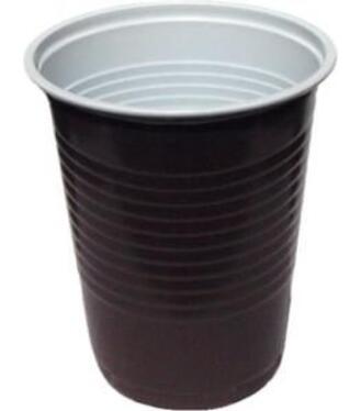 Pohar PVC 0,2l B/100 ks biela