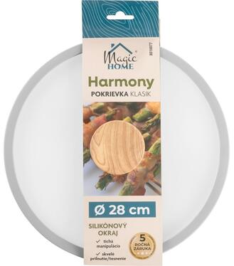 Pokrievka MagicHome Harmony, sklenená, 28cm