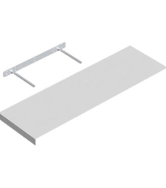 Polica samon.biela SPFS 80/24 BI