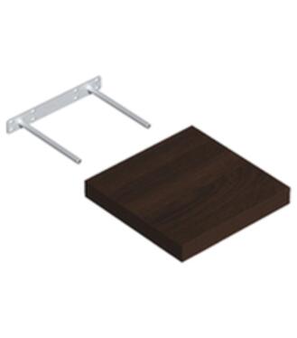 Polica samonosná wenge 235x235mm FS24/24