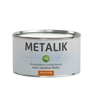 Polykar Metalik - Tmel na ľahké kovy, pozinkované plechy a plechy karosérií 0,5kg