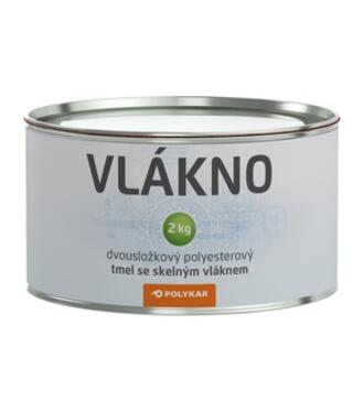 Polykar Vlákno - Dvojzložkový polyesterový tmel so skleným vláknom (6mm) 0,5kg