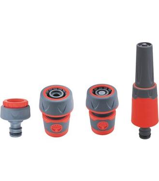 Postrekovač záhradný rýchlospojky na hadicu plastové 4-dielna sada 3/4``