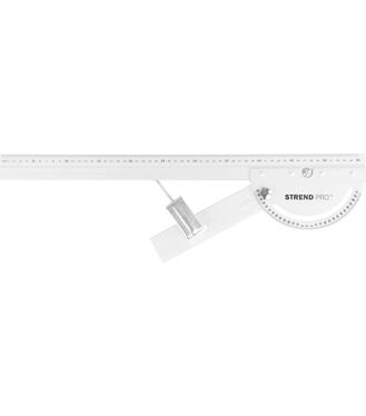 Pravítko FSC-02 550mm multifunkčné s uhlomerom Alu