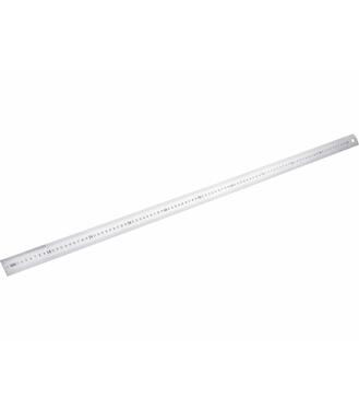 Pravítko kovové 1000x30x0,9mm, mierka z oboch strán, antikorová oceľ